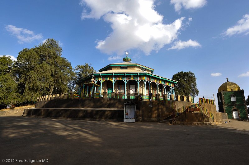 20120328_164458 Nikon D3 2x3.jpg - Entoto Maryam Church, North Shewa, Ethiopia. On 3 November 1889, Abuna Matewos, the bishop of Shoa, crowned Menelik II the emperor of Ethiopia at this church